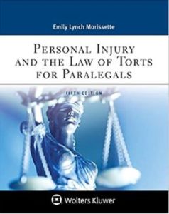 Personal Injury And The Law Of Torts For Paralegals - CLS By BARBRI