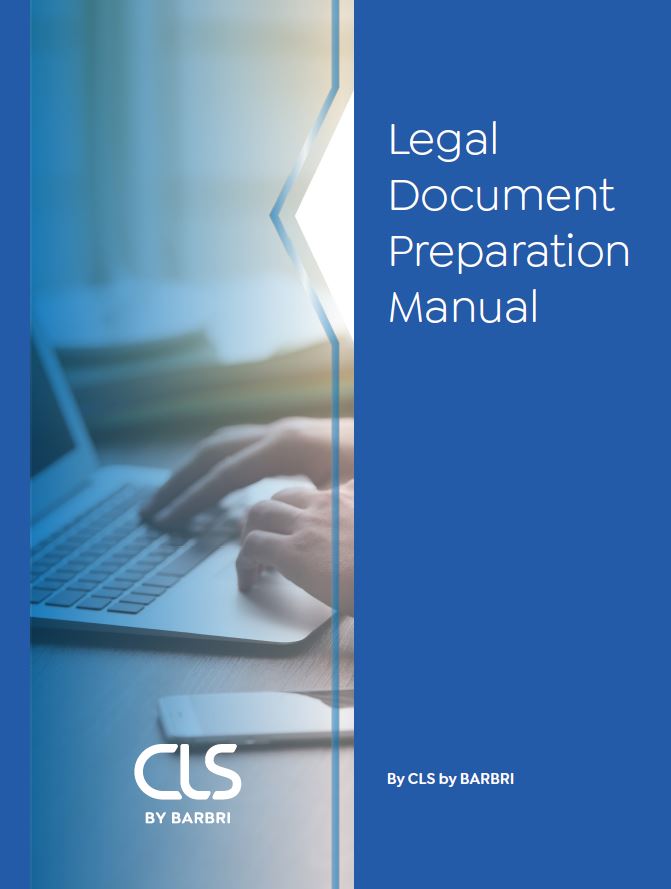 Legal Document Preparation Manual for the Paralegal Certificate Course